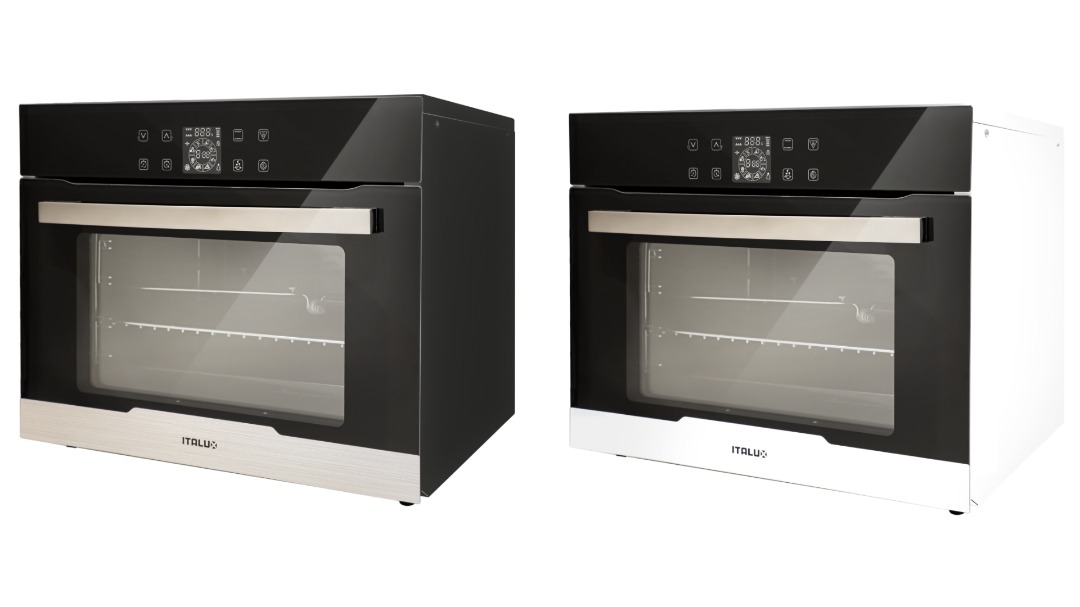 فربرقی دیجیتال ایتالوکس (فن دار - استیل) - مدل (5050)