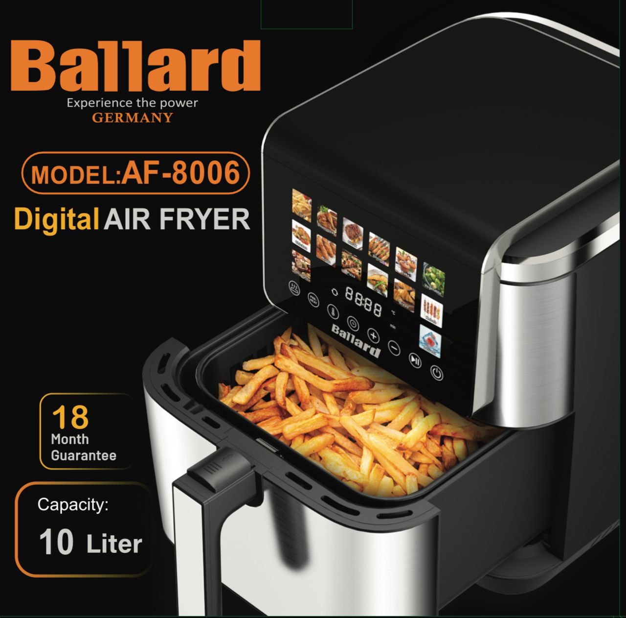 سرخ کن دیجیتال بالارد 8006_AF